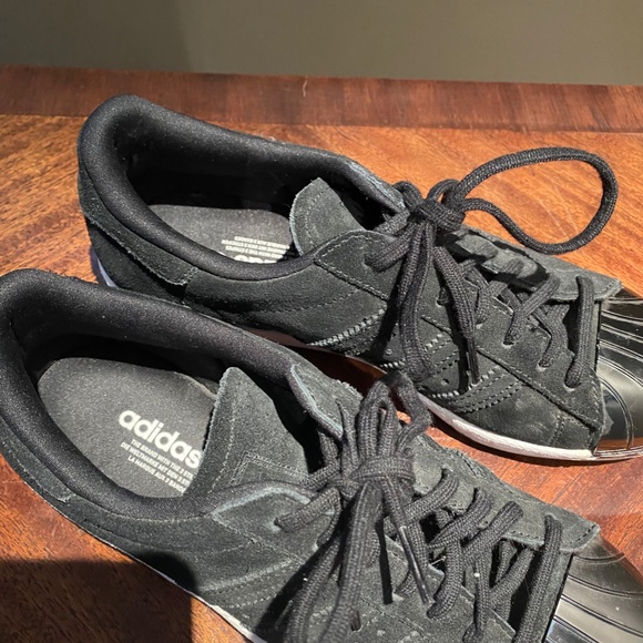 Adidas Superstar 80s Metal Toe sneakers | US 6.5 | black runners - Picture 3 of 4